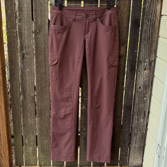 Kuhl Pants - Kuhl Wm’s Freeflex Roll Up Cargo Pant In Brown Sz 4 Regular